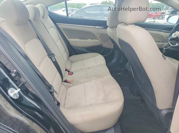 5NPD84LF0LH605354 2020 HYUNDAI ELANTRA Black Հետևի նստատեղերի տեսք