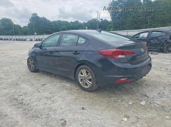 5NPD84LF0LH605354 2020 HYUNDAI ELANTRA Black Հետևի ձախ