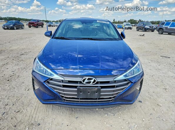 5NPD84LF0LH610926 2020 HYUNDAI ELANTRA Синий Вид спереди