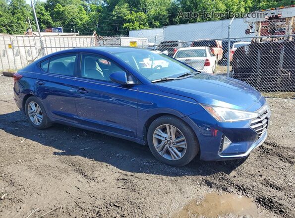 5NPD84LF0LH622414 2020 HYUNDAI ELANTRA Blue Przód prawy
