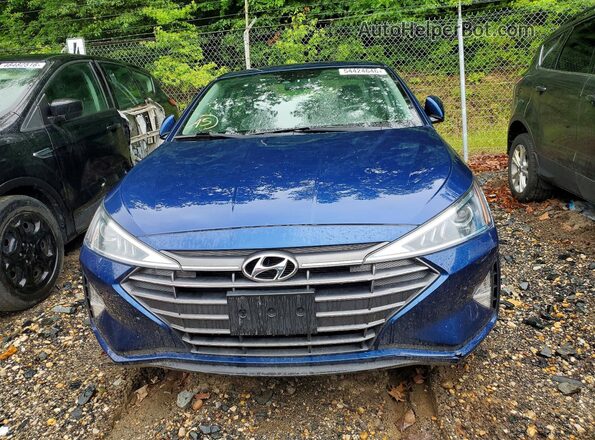 5NPD84LF0LH622414 2020 HYUNDAI ELANTRA Blue Widok z przodu
