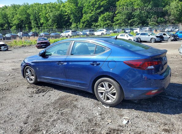 5NPD84LF0LH622414 2020 HYUNDAI ELANTRA Blue Tył lewy