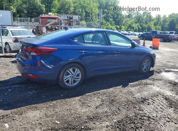 5NPD84LF0LH622414 2020 HYUNDAI ELANTRA Blue Tył prawy