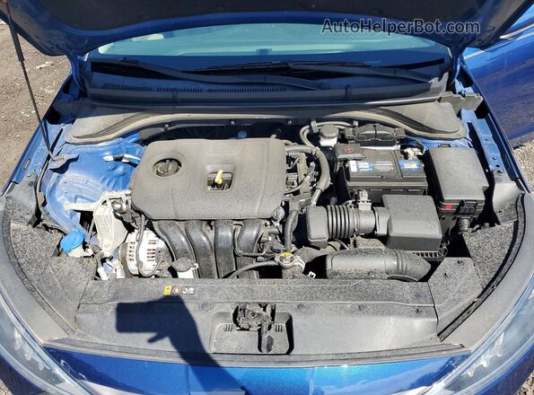 5NPD84LF0LH622414 2020 HYUNDAI ELANTRA Blue Widok wnętrza z tyłu