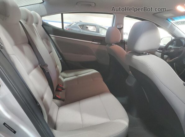 5NPD84LF0LH623482 2020 HYUNDAI ELANTRA Silver Vista de los asientos traseros