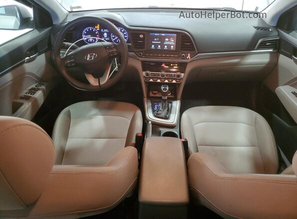 5NPD84LF0LH623482 2020 HYUNDAI ELANTRA Silver Vista del salpicadero