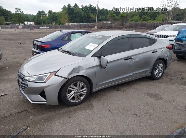5NPD84LF0LH628181 2020 HYUNDAI ELANTRA Серебряный Передняя левая четверть