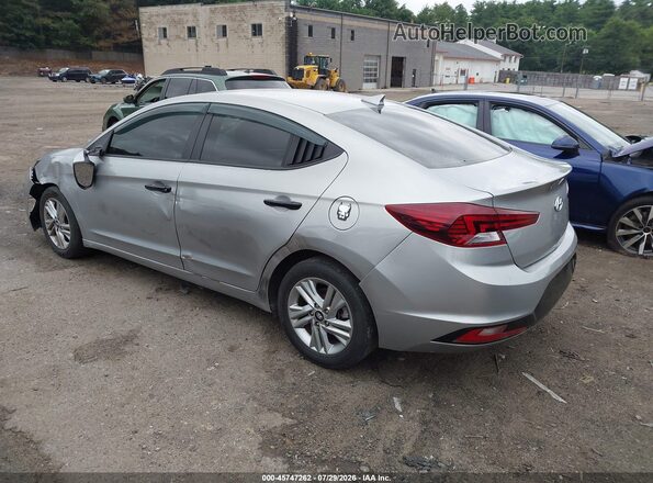 5NPD84LF0LH628181 2020 HYUNDAI ELANTRA Серебряный Задняя левая четверть