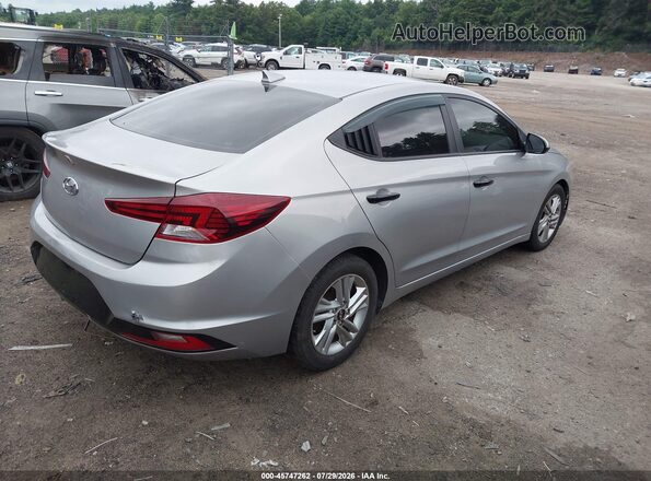 5NPD84LF0LH628181 2020 HYUNDAI ELANTRA Серебряный Задняя правая четверть