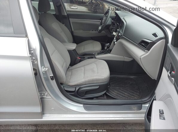 5NPD84LF0LH628181 2020 HYUNDAI ELANTRA Серебряный Вид салона спереди