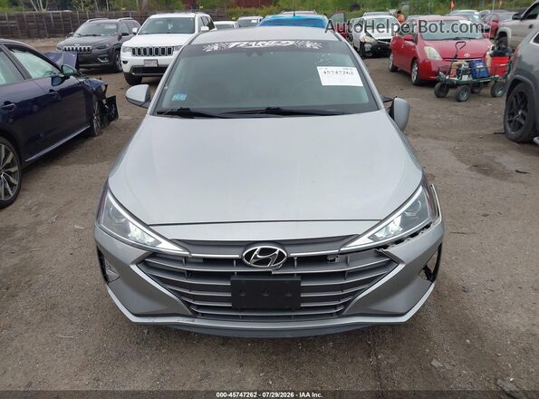 5NPD84LF0LH628181 2020 HYUNDAI ELANTRA Серебряный Вид щитка приборов