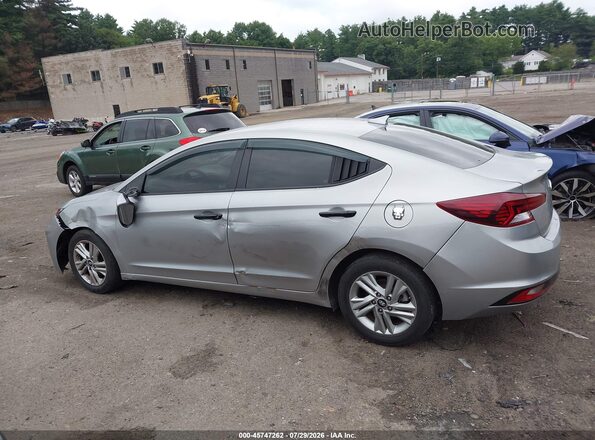 5NPD84LF0LH628181 2020 HYUNDAI ELANTRA Серебряный Панорамный вид салона 360°
