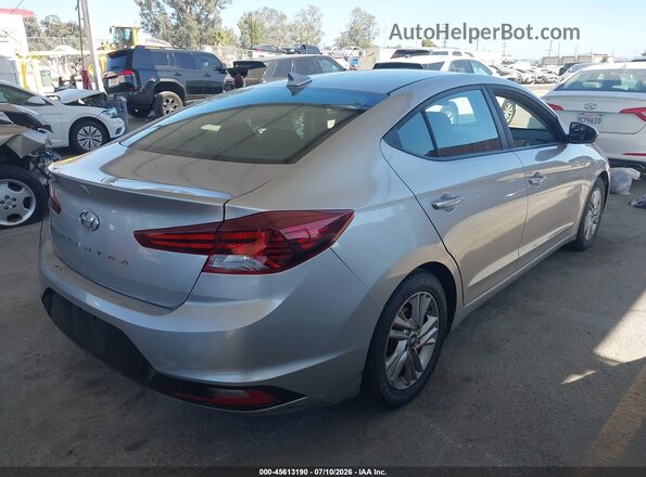 5NPD84LF0LH631727 2020 HYUNDAI ELANTRA Gray Trasero derecho