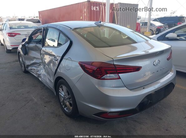 5NPD84LF0LH631727 2020 HYUNDAI ELANTRA Gray Trasero izquierdo