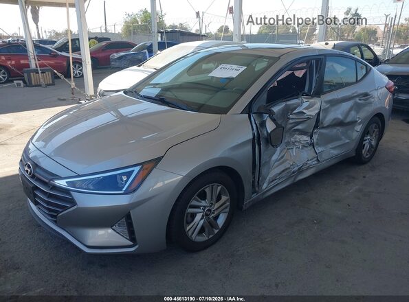 5NPD84LF0LH631727 2020 HYUNDAI ELANTRA Gray Vista tres cuartos delantera izquierda