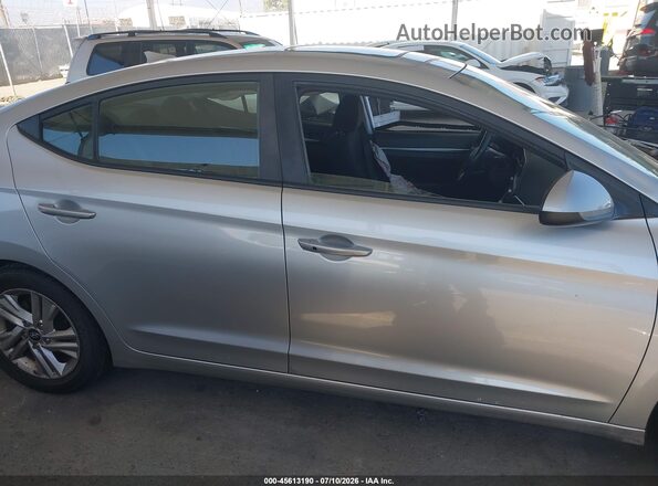 5NPD84LF0LH631727 2020 HYUNDAI ELANTRA Gray Vista del cuadro de instrumentos