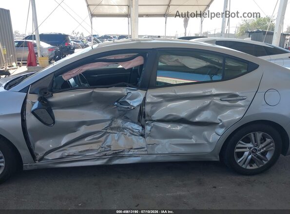 5NPD84LF0LH631727 2020 HYUNDAI ELANTRA Gray Vista interior trasera