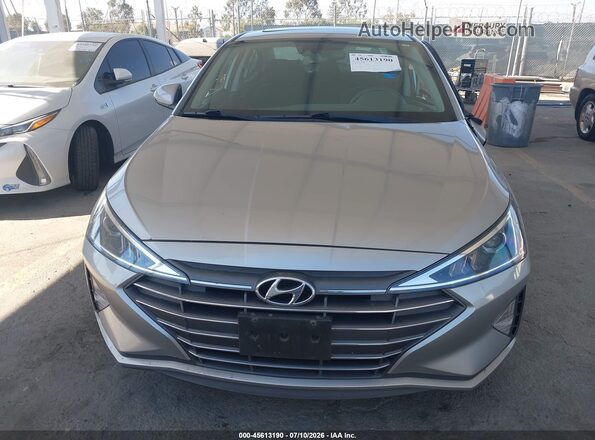 5NPD84LF0LH631727 2020 HYUNDAI ELANTRA Gray Vista del salpicadero