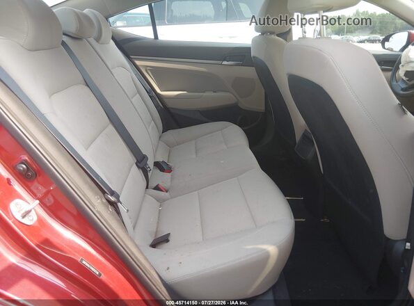5NPD84LF1HH010746 2017 HYUNDAI ELANTRA Red Vista de la etiqueta del VIN