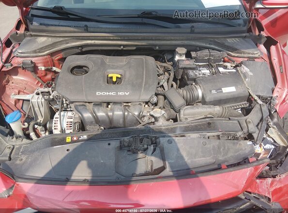 5NPD84LF1HH010746 2017 HYUNDAI ELANTRA Red Vista trasera