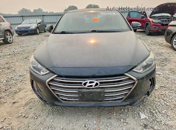 5NPD84LF1HH029202 2017 HYUNDAI ELANTRA Black Vista frontal