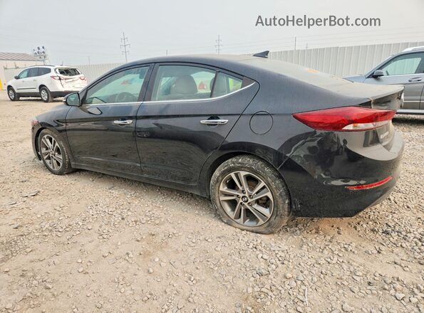 5NPD84LF1HH029202 2017 HYUNDAI ELANTRA Black Trasero izquierdo