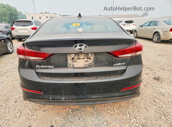 5NPD84LF1HH029202 2017 HYUNDAI ELANTRA Black Vista trasera