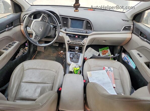 5NPD84LF1HH029202 2017 HYUNDAI ELANTRA Black Vista del salpicadero