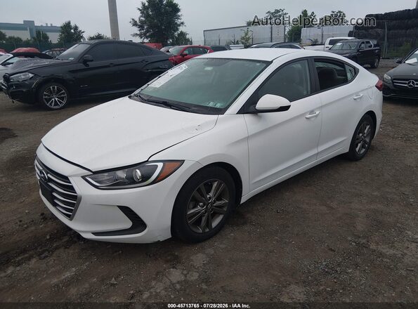5NPD84LF1HH031631 2017 HYUNDAI ELANTRA White Front left