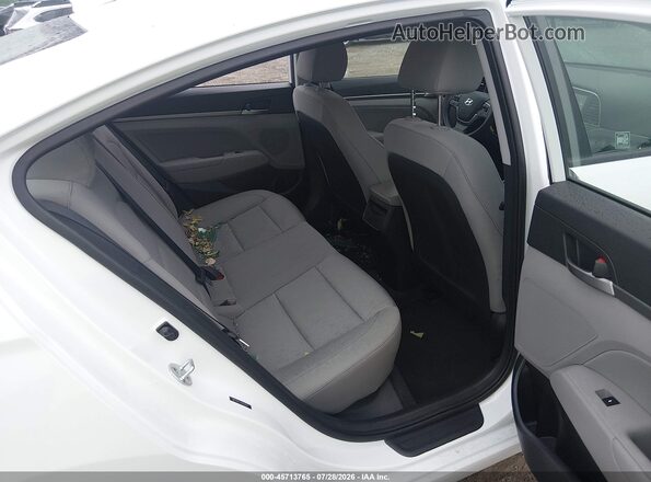 5NPD84LF1HH031631 2017 HYUNDAI ELANTRA White VIN sticker view