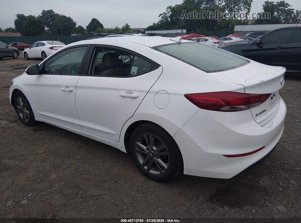 5NPD84LF1HH031631 2017 HYUNDAI ELANTRA White Rear left