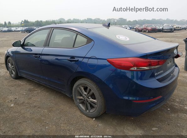 5NPD84LF1HH035257 2017 HYUNDAI ELANTRA Blue Задня ліва чверть