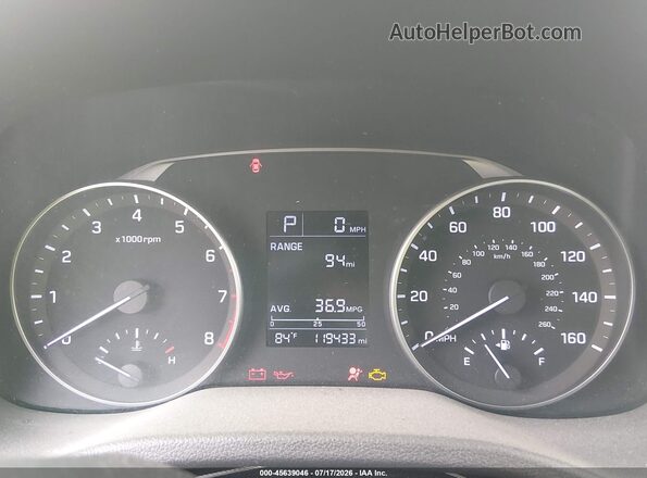 5NPD84LF1HH035257 2017 HYUNDAI ELANTRA Blue Вид задніх сидінь