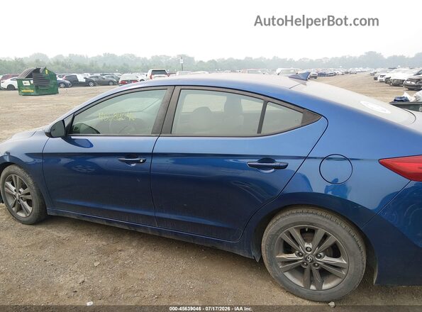 5NPD84LF1HH035257 2017 HYUNDAI ELANTRA Blue Панорамний вид салону 360°