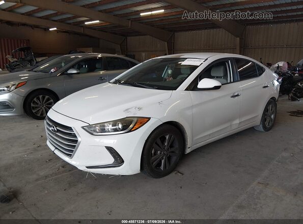 5NPD84LF1HH049224 2017 HYUNDAI ELANTRA White Front left