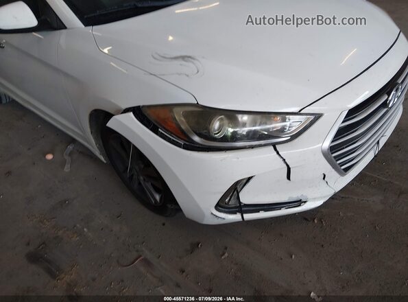 5NPD84LF1HH049224 2017 HYUNDAI ELANTRA White Front view