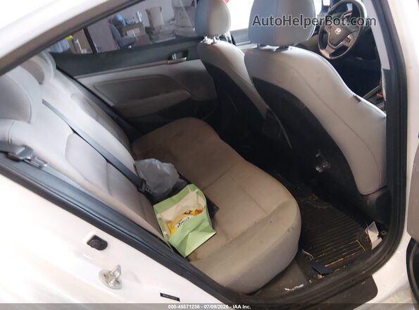 5NPD84LF1HH049224 2017 HYUNDAI ELANTRA White VIN sticker view