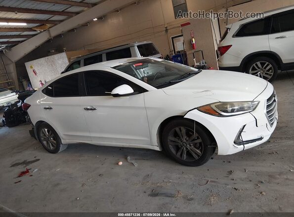 5NPD84LF1HH049224 2017 HYUNDAI ELANTRA White Rear interior view
