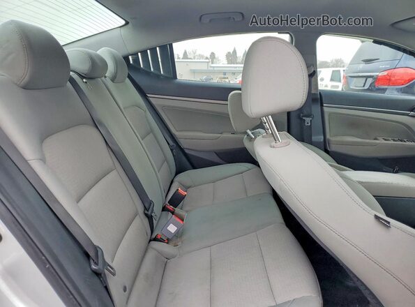 5NPD84LF1HH052253 2017 HYUNDAI ELANTRA Silver უკანა სავარძლების ხედი