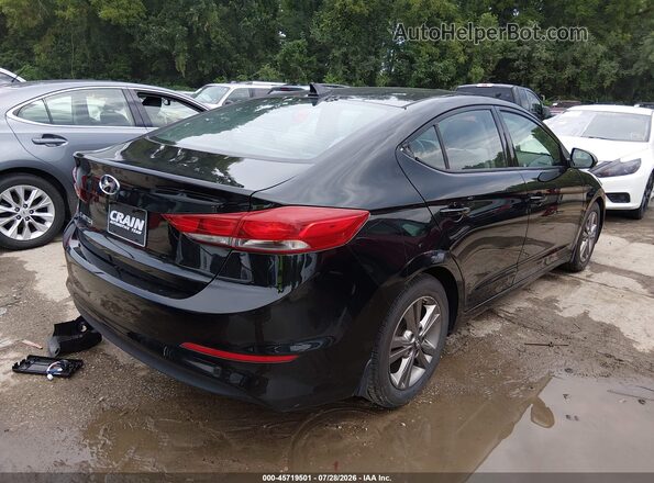 5NPD84LF1HH081350 2017 HYUNDAI ELANTRA Black Trasero derecho