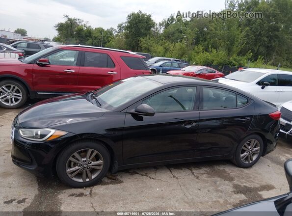 5NPD84LF1HH081350 2017 HYUNDAI ELANTRA Black 