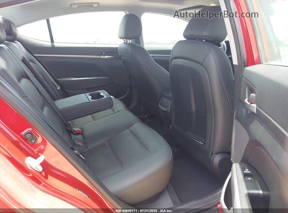 5NPD84LF1HH099640 2017 HYUNDAI ELANTRA Red Vista de la etiqueta del VIN