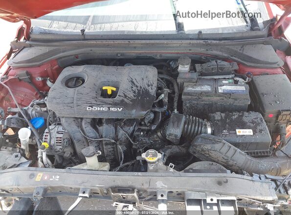 5NPD84LF1HH099640 2017 HYUNDAI ELANTRA Red Vista trasera