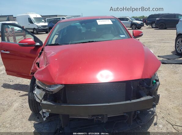 5NPD84LF1HH099640 2017 HYUNDAI ELANTRA Red Vista frontal