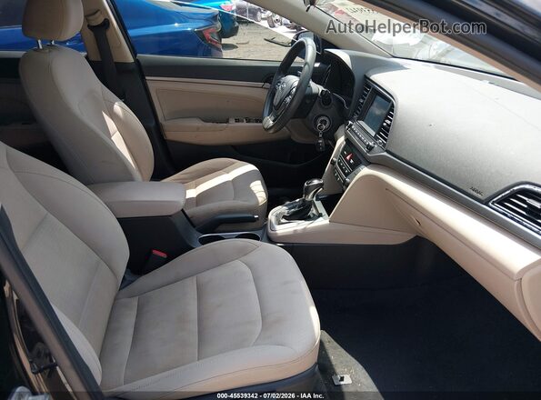 5NPD84LF1HH118879 2017 HYUNDAI ELANTRA Black Vista interior delantera