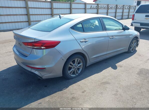 5NPD84LF1HH155883 2017 HYUNDAI ELANTRA Silver Trasero derecho