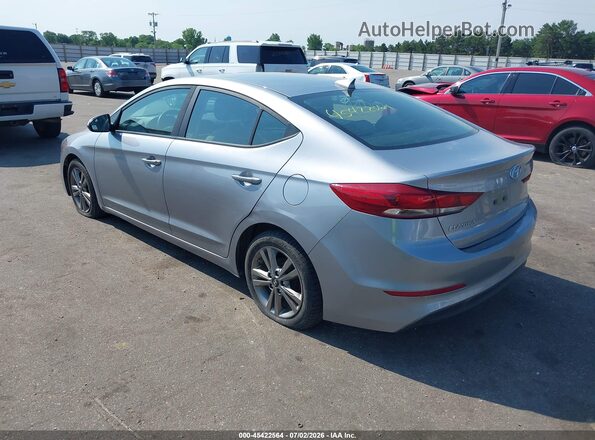 5NPD84LF1HH155883 2017 HYUNDAI ELANTRA Silver Trasero izquierdo