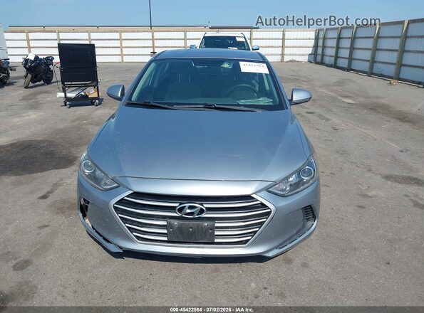 5NPD84LF1HH155883 2017 HYUNDAI ELANTRA Silver Vista interior trasera