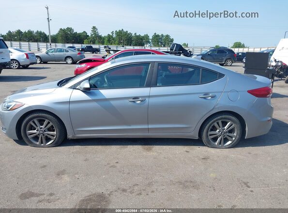 5NPD84LF1HH155883 2017 HYUNDAI ELANTRA Silver 