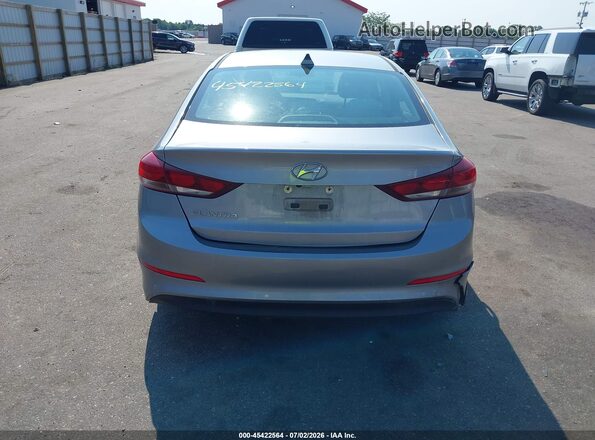 5NPD84LF1HH155883 2017 HYUNDAI ELANTRA Silver 